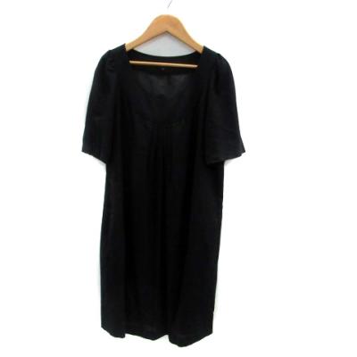 コムサ ワンピース 黒(COMME CA ISM)(サイズ(S/M/L):M)の コムサ ワンピース 黒(COMME CA ISM)(サイズ(S/M/L):M)の
