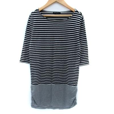 七分袖（チュニック）（柄：ボーダー）｜ワンピース、チュニック