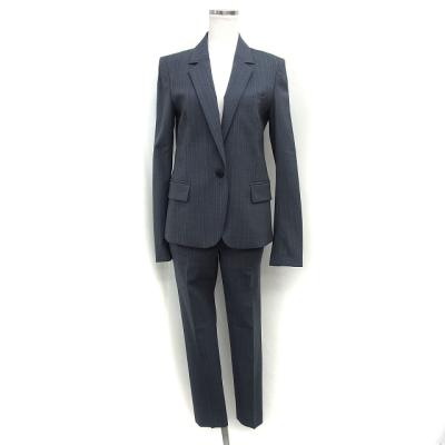 グレー スーツ ストライプ（theory／レディースファッション