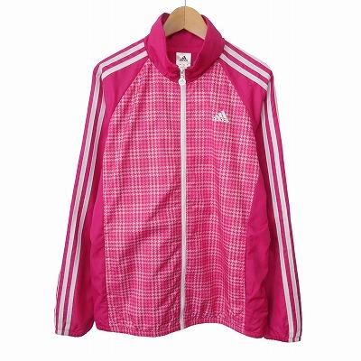アディダス ウインドブレーカー レディース（色：ピンク系）のおすすめ