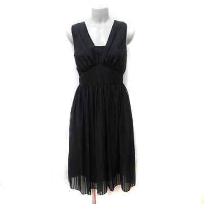 コムサ ワンピース 黒(COMME CA ISM)(サイズ(S/M/L):M)の コムサ ワンピース 黒(COMME CA ISM)(サイズ(S/M/L):M)の