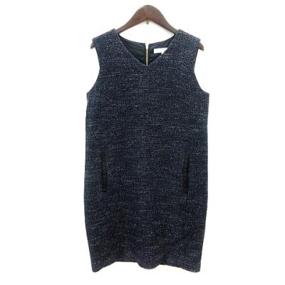 ツイードワンピース（M-PREMIER／レディースファッション