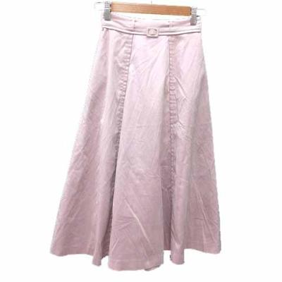 マーリエパーエフデ　エフデ　大きいサイズ　スカート Maglie par ef－de》スカラップデザインスカート