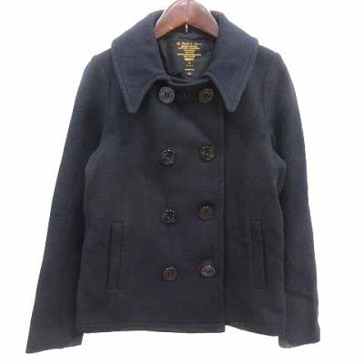 美品 L ビームス フィデリティ ピーコート キルティング パイピング USA黒 美品】 FIDELITY × BEAMS Pコート キルティング USA製 L FIDELITY〉先