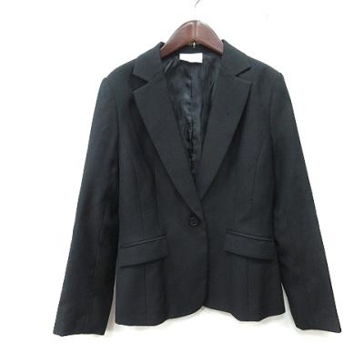 極美品　EMMAJAMES ジャケット　ワンピース　セットアップ　サイズ13 美品 エマジェームス 大きいサイズ ワンピース ジャケット ノーカラー