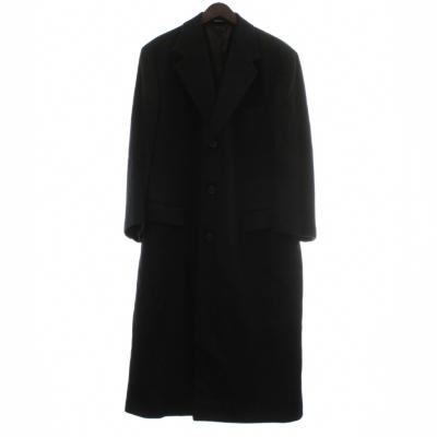 極美品 アルチザン チェスターコート ロロピアーナ カシミヤ混 襟レザー 黒 M ロロピアーナ チェスターコートのおすすめ人気商品一覧 通販 - Yahoo