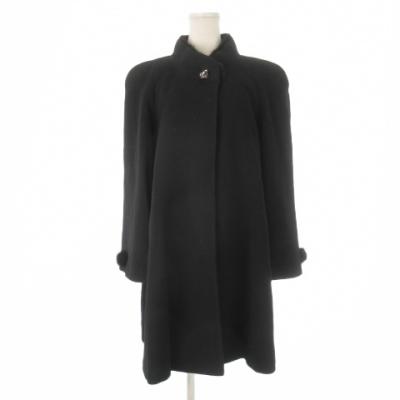 【シルク100%】ラピーヌ ブランシュ ロングコート フォックスファー M Women's Full Length Fox Trench [Arctic] – LeatherKloset