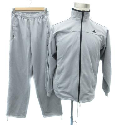 adidas フィットネスウェア 上下セット（色：グレー系）｜ウエア