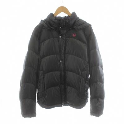 FRED PERRY ダウンジャケット リバーシブル ヌプシ 短丈 ブラック nf0a5gge_1.jpg
