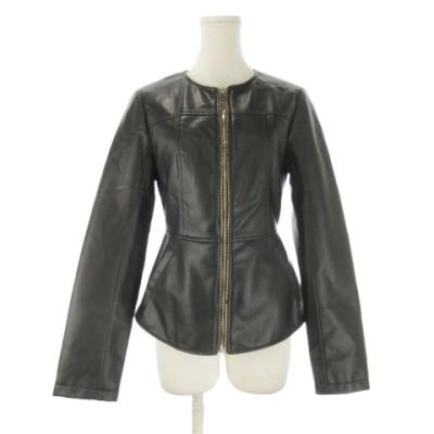 ノーカラージャケット（ZARA／レディースブルゾン、ジャンバー