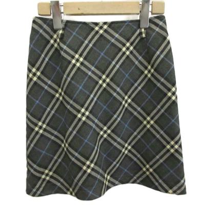 スカート 膝丈 チェック（BURBERRY BLUE LABEL／ファッション）の商品