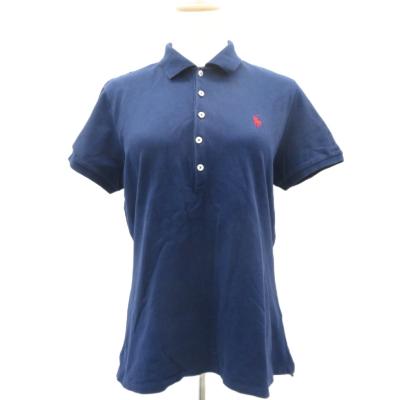 POLO RALPH LAUREN レディースポロシャツ（色：ネイビー系）｜トップス