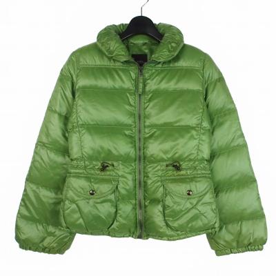 WEEKEND MaxMara ライムグリーン ダウンジャケット 42 MAXMARA WEEKEND LINE レディースダウンコート、ダウンジャケット