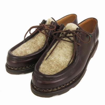【美品】パラブーツ ミカエル 41.5 ※シューツリー付き パラブーツ”ミカエル”にピッタリなシューツリーを作っていただき