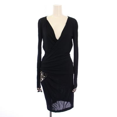 エミリオプッチ EMILIO PUCCI ワンピース ひざ丈 ビジュー