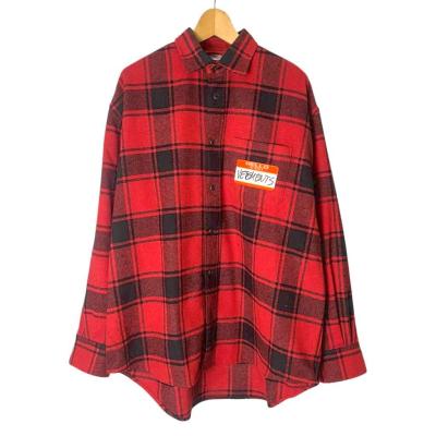 ヴェトモン シャツ チェック（ファッション）のおすすめ人気商品