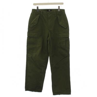 【値下げ！】Stussyデニムカーゴパンツ33インチ STUSSY メンズボトムス、パンツ（色：カーキ系）｜ファッション 通販
