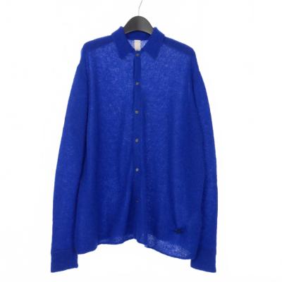 SHINYA KOZUKA サマーニット セーター ブルー レッド SHINYAKOZUKA メンズニット、セーター｜トップス｜ファッション 通販