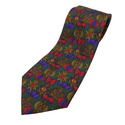 CHANEL ダークグリーン ネクタイ CHANELシャネルネクタイ ハイブランド ロゴ柄グリーン 高級