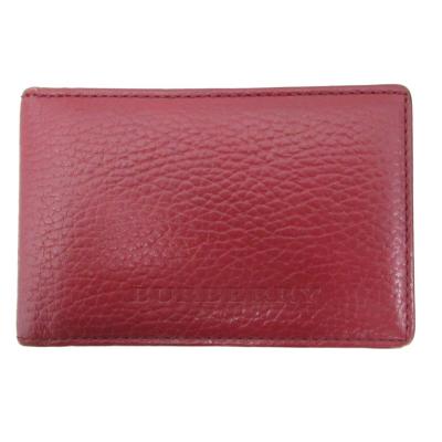 【極美品】　BURBERRY 名刺入れ　カードケース　エンボス　レッド　レザー バーバリー 名刺入れ メンズのおすすめ人気商品一覧 通販 - Yahoo