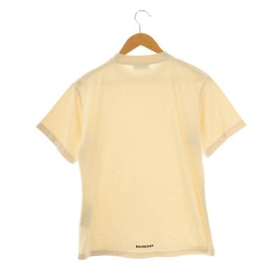 バレンシアガ　ベージュ　ロゴTシャツ　メンズXS 美品 5436322966249_0.jpg?fitin=720:720