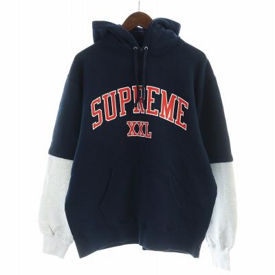 supreme シュプリーム パーカー バックプリント（柄：文字、メッセージ