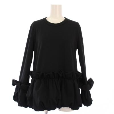 ♦︎美品♦︎COMME des GARCONS♦︎フリルブラック♦︎M♦︎2024 2024（COMME des GARCONS／レディースファッション）（サイズ（S/M/L