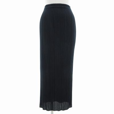 PLEATS PLEASE プリーツ ロングスカート 美品 PLEATS PLEASE ホワイトスカート