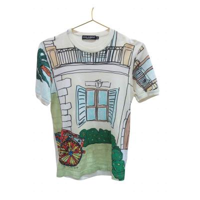 ドルチェ＆ガッバーナ　プリントTシャツ 36 ドルガバ　レディース S 新品同様 楽天市場】ドルチェ&ガッバーナ tシャツ（柄プリント）の通販