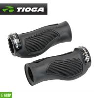 TIOGA タイオガ グリップ E Grip Eグリップ ショート・ショート ブラック(HBG15900)(4935012034544) | 自転車館びーくる