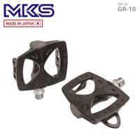 MKS 三ヶ島 ペダル GR-10 ブラック (左右ペア)(PDL16100)(4560369004058) | 自転車館びーくる