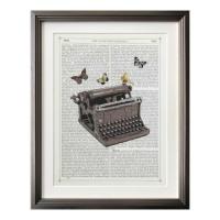 Marion McConaghie インテリアアート マリオン マコネギー Typewriter 美工社 IMM-62124 壁掛け 額付き | 雑貨&アートの通販店 ベルコモン