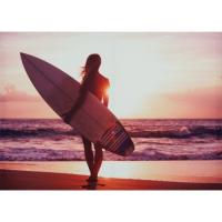 写真 アート Carino Canvas Art キャンバスアート Beautiful surfer girl 700x500mm 美工社 ZPT-61749 | 雑貨&アートの通販店 ベルコモン