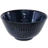 茶碗 磁器製ライスボウル スヌーピー インディゴシリーズ 金正陶器 ピーナッツ 日本製食器 | 雑貨&アートの通販店 ベルコモン
