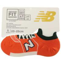 女性用靴下 レディーススニーカーソックス S new balance シン NB エヌビー ニューバランス オレンジ フレンズヒル FRIENDSHILL プレゼント スポーツブランド | 雑貨&アートの通販店 ベルコモン