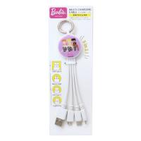 充電ケーブル マルチ充電ケーブル イラスト バービー Barbie グルマンディーズ | 雑貨&アートの通販店 ベルコモン