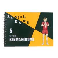 お絵かき帳 図案スケッチブック ハイキュー！！ 孤爪研磨 ヒサゴ 少年ジャンプ お絵かきノート | 雑貨&アートの通販店 ベルコモン