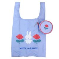 エコバッグ ショッピングバッグインポーチ MIFFY and ROSE BL ミッフィー ディックブルーナ スモールプラネット ポーチ付きショッピングバッグ | 雑貨&アートの通販店 ベルコモン