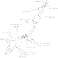 自動車関連業者直送限定 HKS サイレントハイパワー マフラー TOYOTA スープラ E-JZA70 1JZ-GTE (31019-AT004) | VENUS-NEW-STYLE