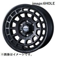 個人宅発送可能 Weds 16X6.5J+38 6穴 PCD139.7 FMBK ホイール 1本 MUD VANCE X TYPE F マッドヴァンス エックス (41548) | VENUS-NEW-STYLE