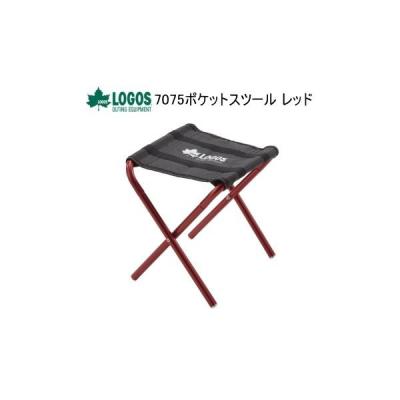 LOGOS アウトドアチェア（色：レッド系）｜テーブル、チェア