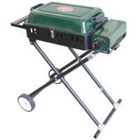 ニチネン グリル カセットガス式BBQグリル 折り畳み バーベキューコンロ サイドテーブル付 タイヤ付 カセットガス式バーベキューグリル クイックリーII CBS-333 | べりはやっ!ヤフー店