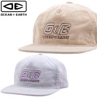 OCEAN＆EARTH オーシャンアンドアース O&amp;E HERITAGE CAP サーフィン ヘリテージ キャップ コットン コーデュロイ ヴィンテージ レトロ | VERY-GOODTIME