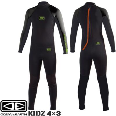 【美品 】OCEAN&EARTH キッズXL 4-5mm ウェットスーツ ウエットスーツ” （キッズ 子供）（OCEAN＆EARTH／ウエットスーツ