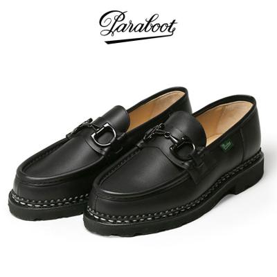 Paraboot　ランス　ネイビー　シューキーパー付き 夏も履けるローファー『パラブーツ ランス』ネイビーの魅力と