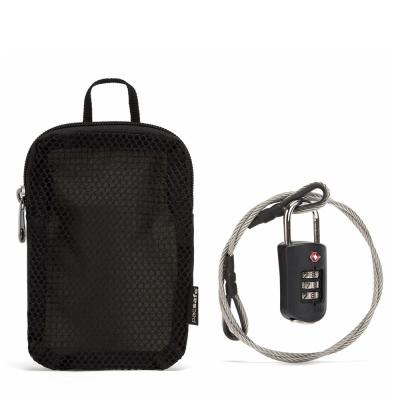 未使用品 PACSAFE パックセーフ 55-85L ワイヤーロック 未使用品