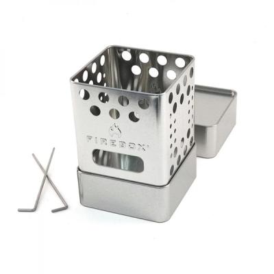 折りたたみ焚き火台（FIREBOX／アウトドア、釣り、旅行用品）の
