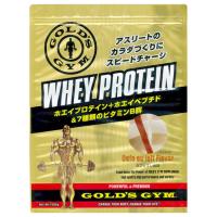 ゴールドジム（GOLD'S GYM）（メンズ、レディース）ホエイプロテインホエイペプチド 7種類のビタミンB群 カフェオレ風味 1500g 計量スプーン付 | VictoriaGolf Yahoo!店