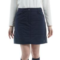 トミーヒルフィガー（TOMMY HILFIGER）（レディース）ゴルフウェア 防風 中綿スカート THLA285-NVY | VictoriaGolf Yahoo!店