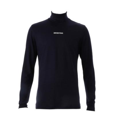 本日限定！ブリーフィングゴルフウールタートルハイネック ブラックサイズL ブリーフィング タートル ニット（サイズ（S/M/L）：LL（XL））の